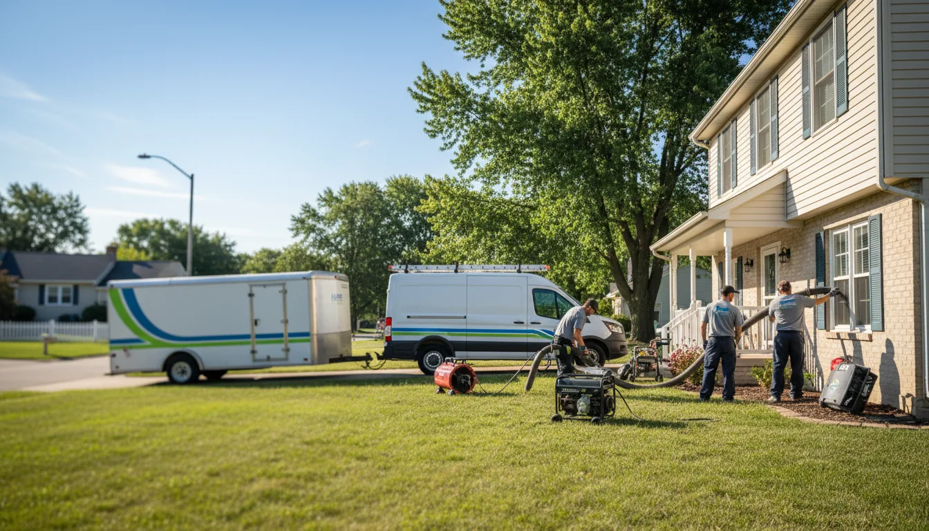 Flooded Basement Restoration And Cleanup With Repair in Crane, MO near me